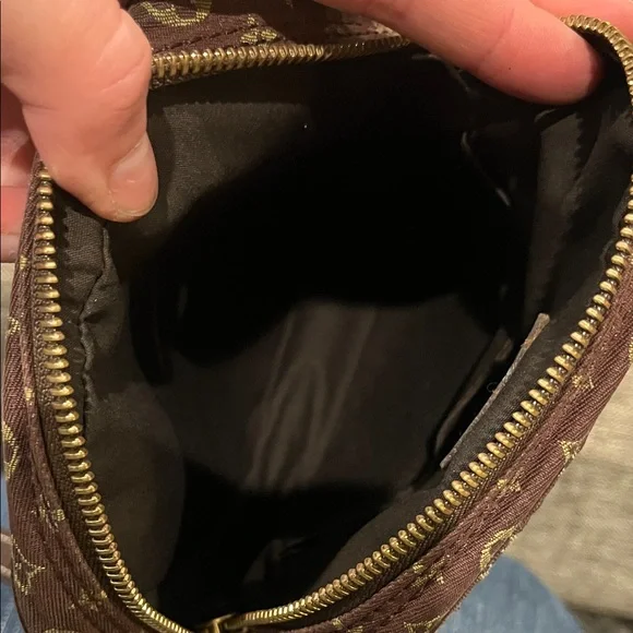 Louis Vuitton Monogram Brown Denim Crossbody Bag - Picture 10 of 14